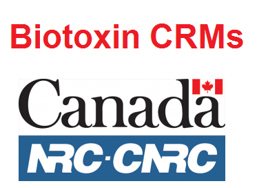 Mẫu chuẩn (CRMs) độc tố sinh học (Biotoxin CRMs), Hãng NRC, Canada